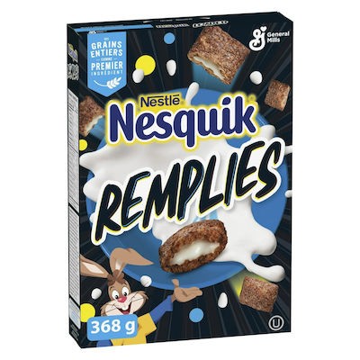 Nestle Nesquik Loaded Cereal, Whole Grains, 368 gr